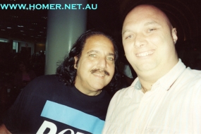 Ron Jeremy and Homer, and if you don't know who Ron is, best left unmentioned I think.